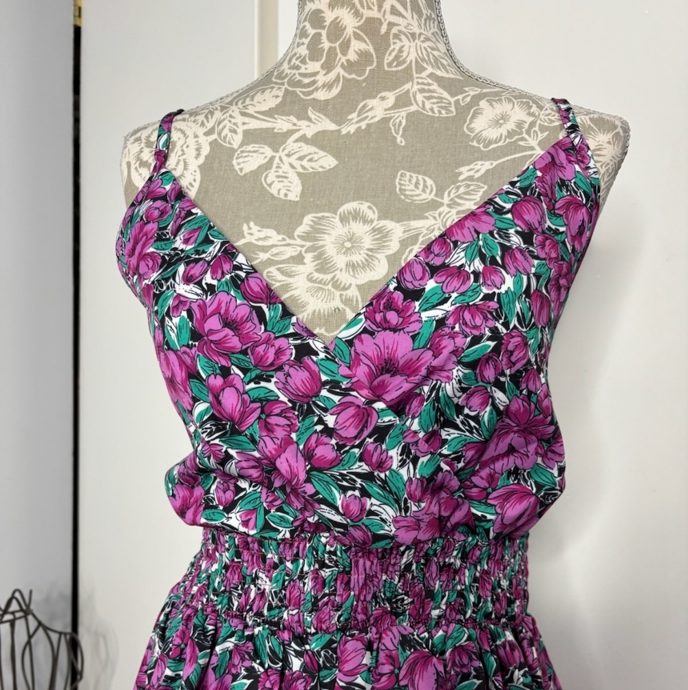 Kohl's Floral‎ V-Neck Dress
